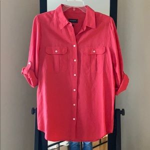 Express linen shirt- Worn once.